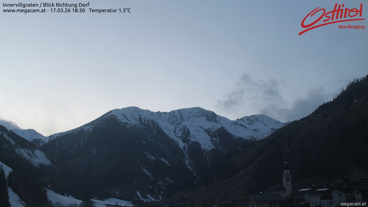 Archived image Webcam Innervillgraten - East Tyrol