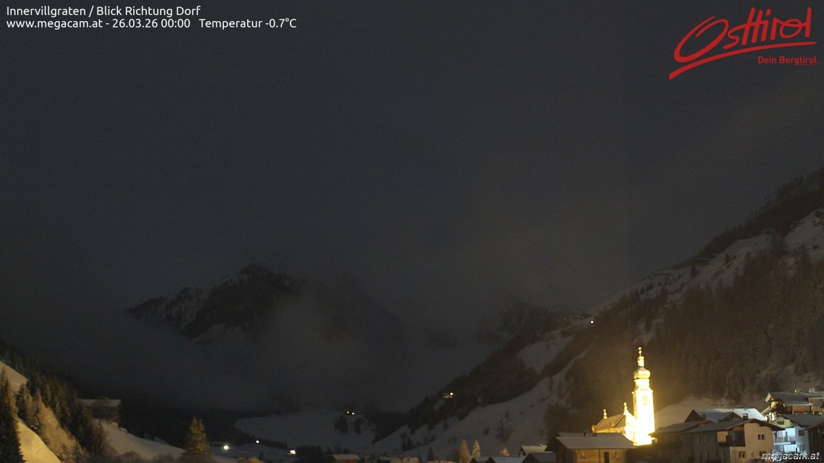 Archived image Webcam Innervillgraten - East Tyrol