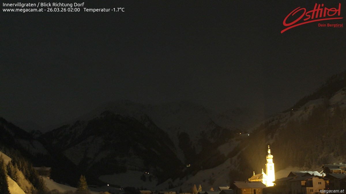 Archived image Webcam Innervillgraten - East Tyrol