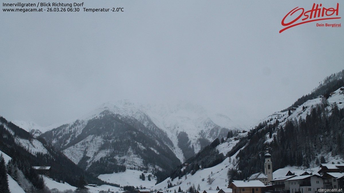 Archived image Webcam Innervillgraten - East Tyrol