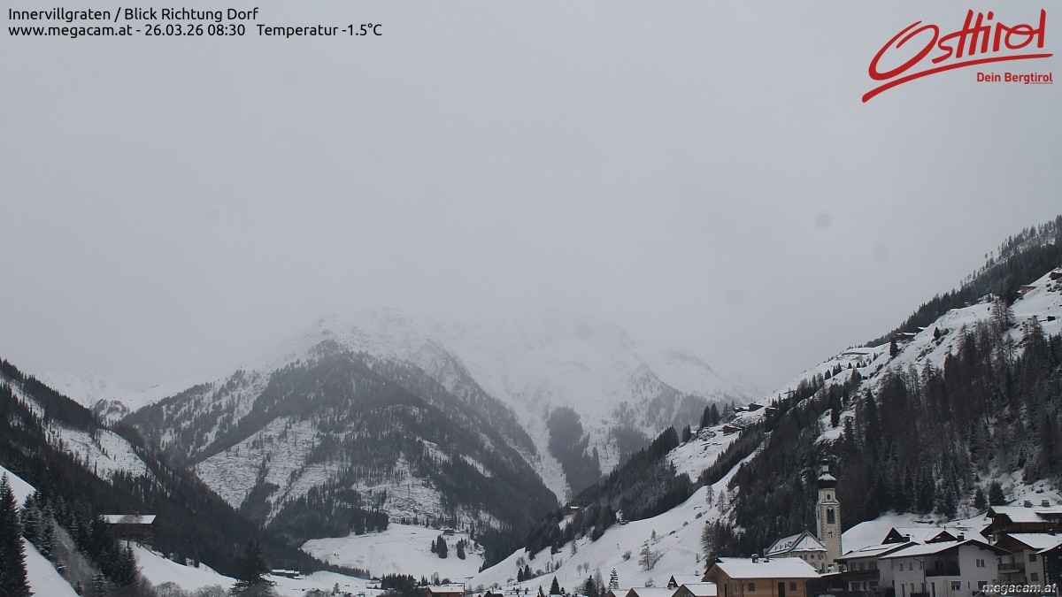 Archived image Webcam Innervillgraten - East Tyrol