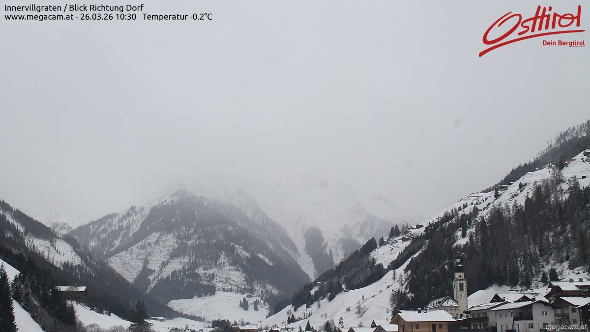 Archived image Webcam Innervillgraten - East Tyrol
