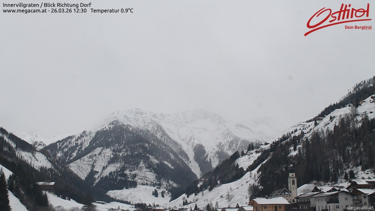 Archived image Webcam Innervillgraten - East Tyrol