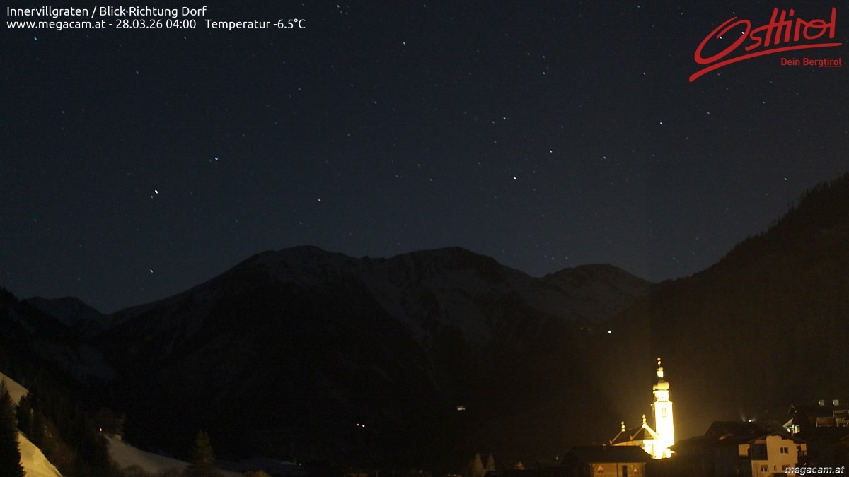 Archived image Webcam Innervillgraten - East Tyrol