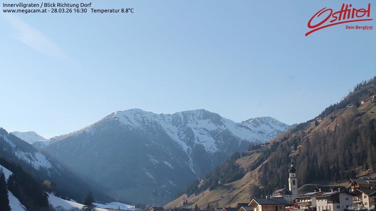 Archived image Webcam Innervillgraten - East Tyrol