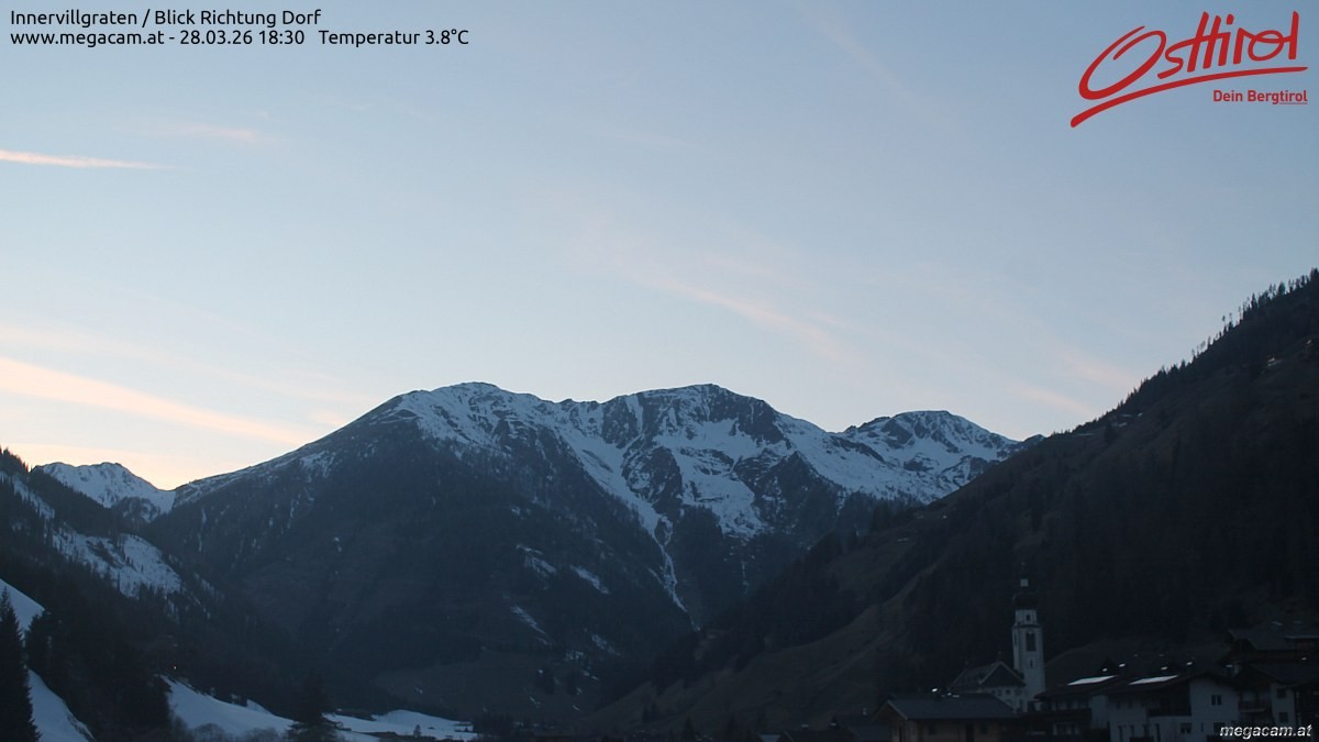 Archived image Webcam Innervillgraten - East Tyrol