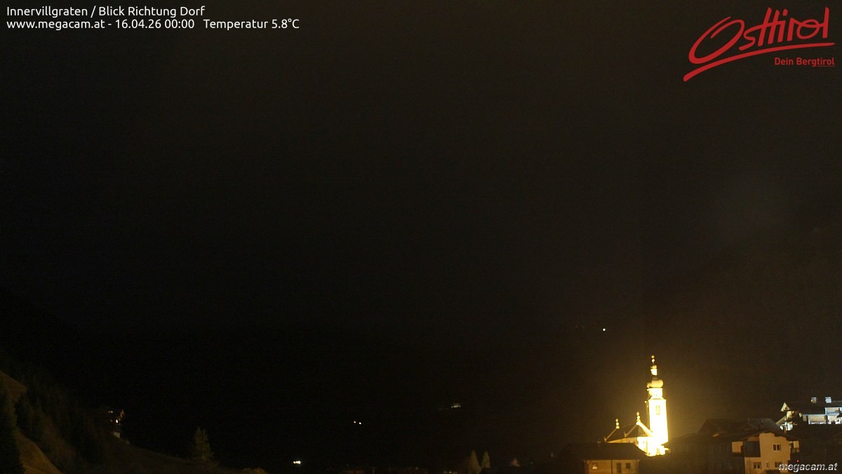 Archived image Webcam Innervillgraten - East Tyrol