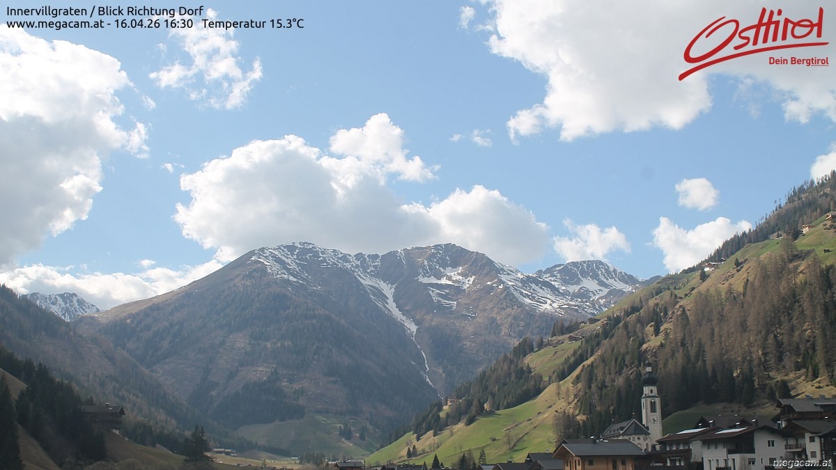 Archived image Webcam Innervillgraten - East Tyrol
