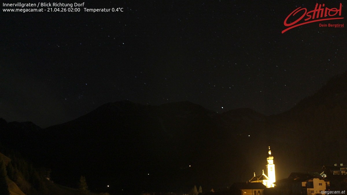 Archived image Webcam Innervillgraten - East Tyrol