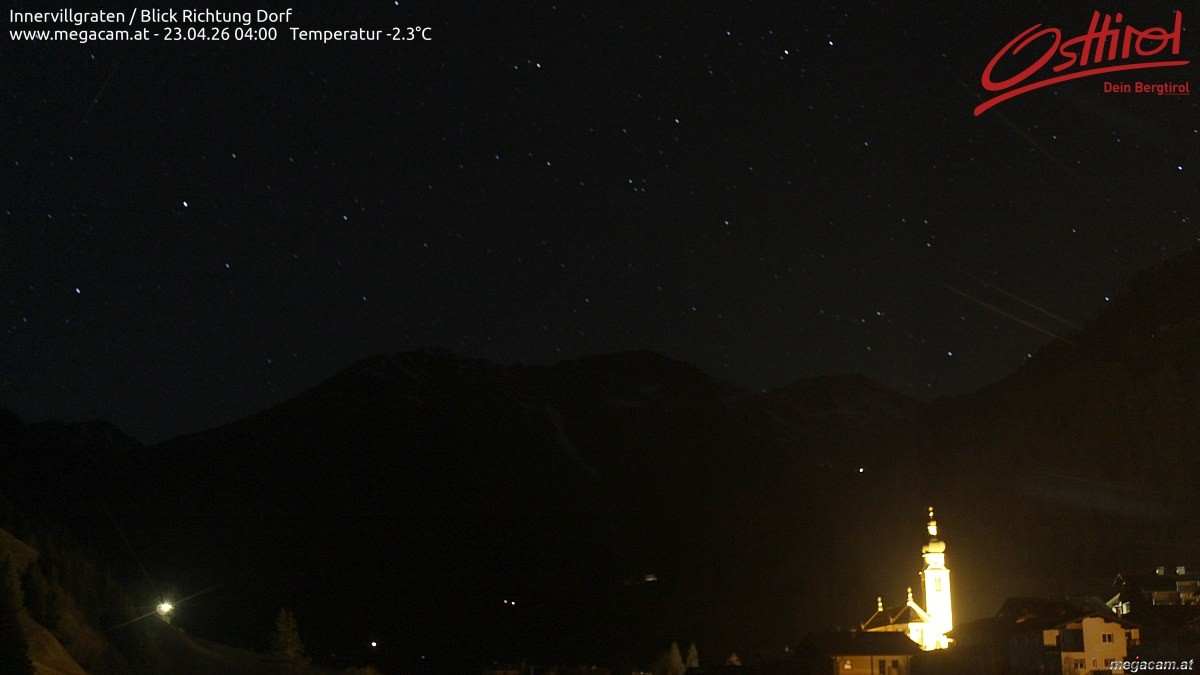 Archived image Webcam Innervillgraten - East Tyrol