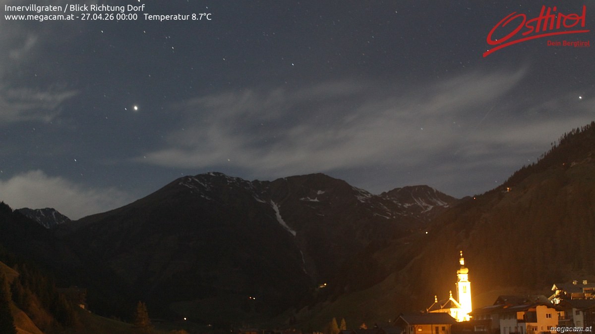 Archived image Webcam Innervillgraten - East Tyrol