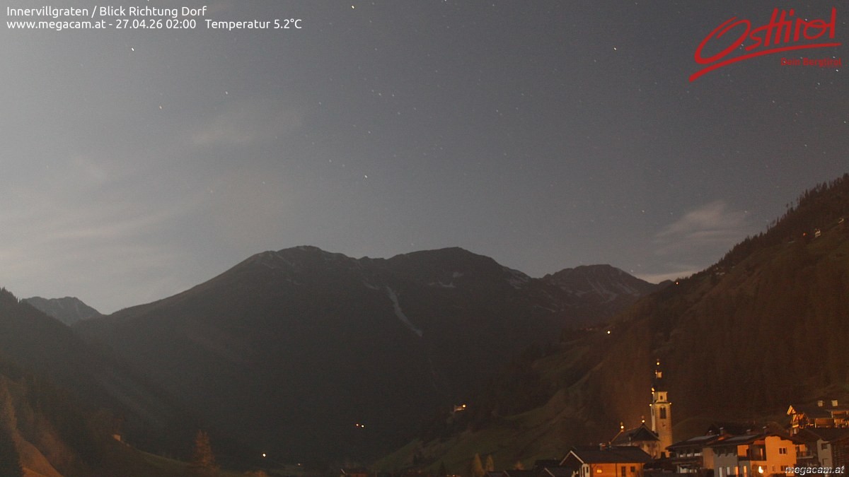 Archived image Webcam Innervillgraten - East Tyrol