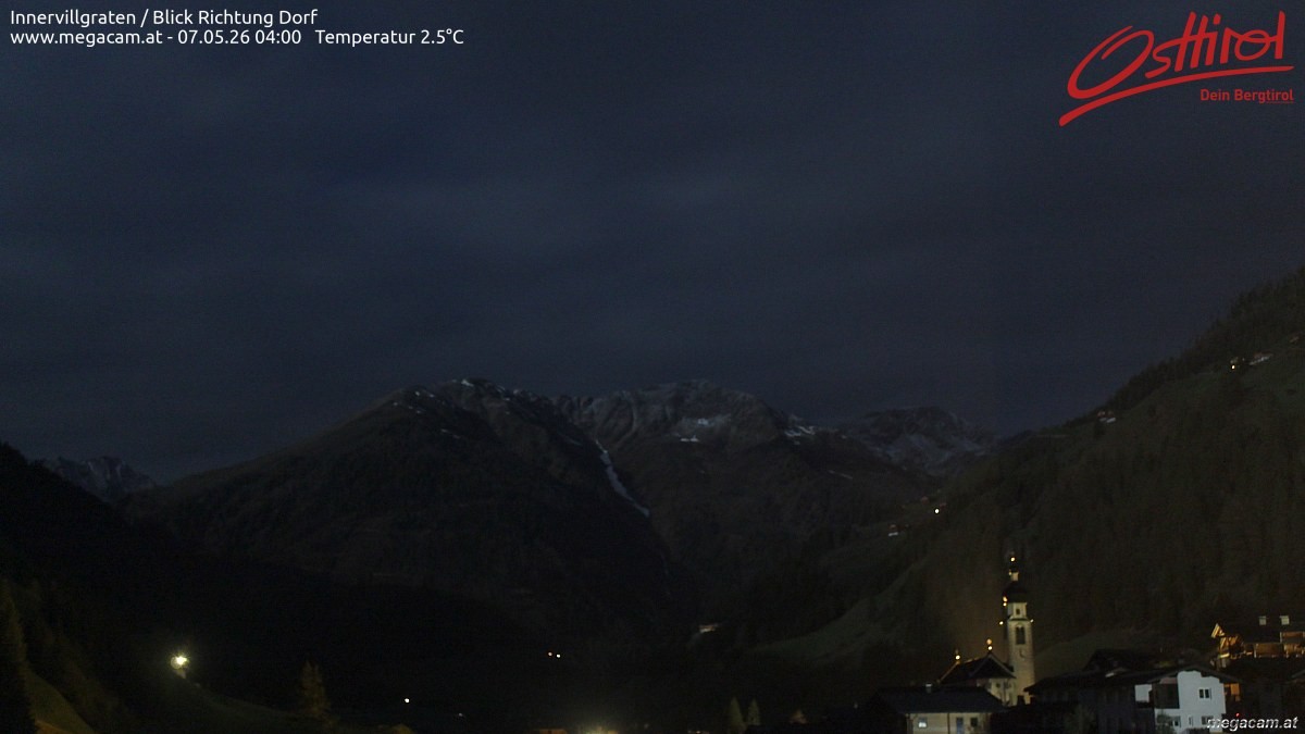 Archived image Webcam Innervillgraten - East Tyrol