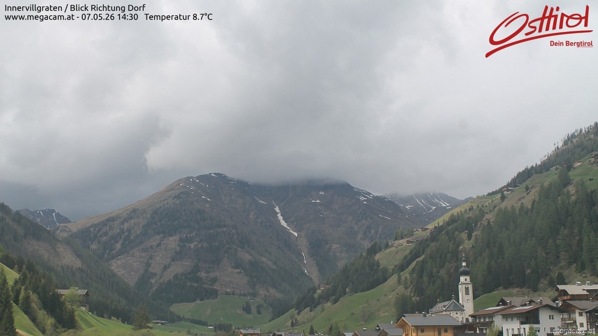 Archived image Webcam Innervillgraten - East Tyrol