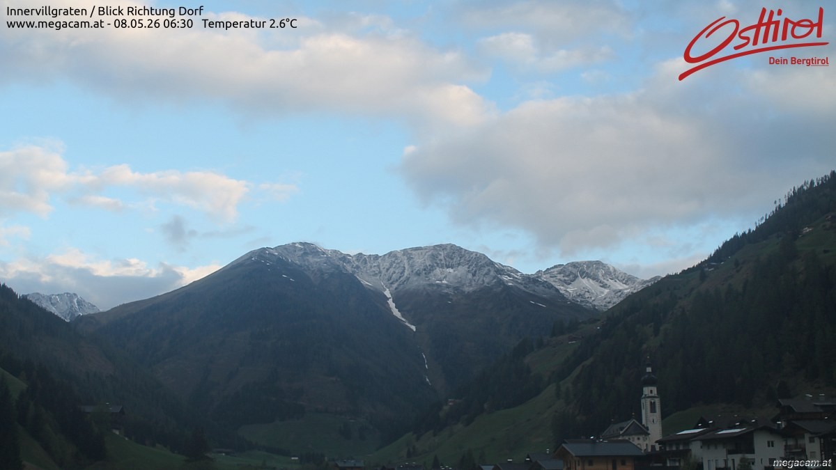 Archived image Webcam Innervillgraten - East Tyrol