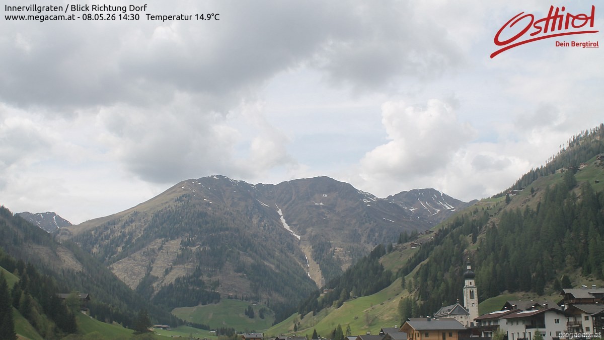 Archived image Webcam Innervillgraten - East Tyrol