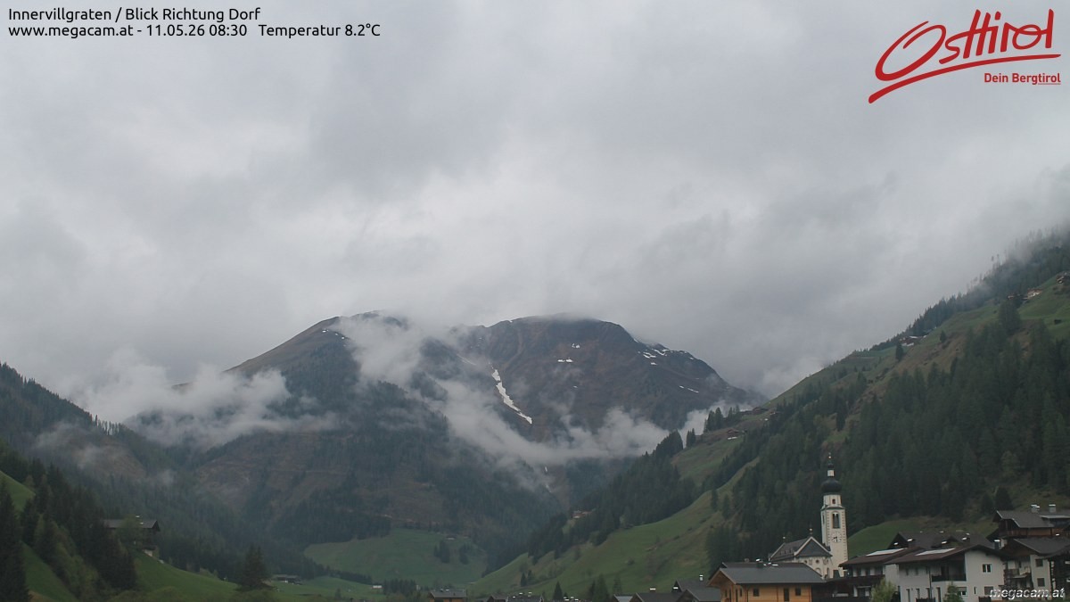 Archived image Webcam Innervillgraten - East Tyrol