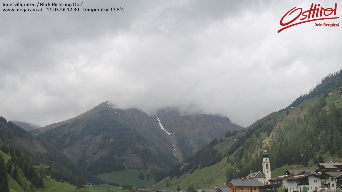 Archived image Webcam Innervillgraten - East Tyrol