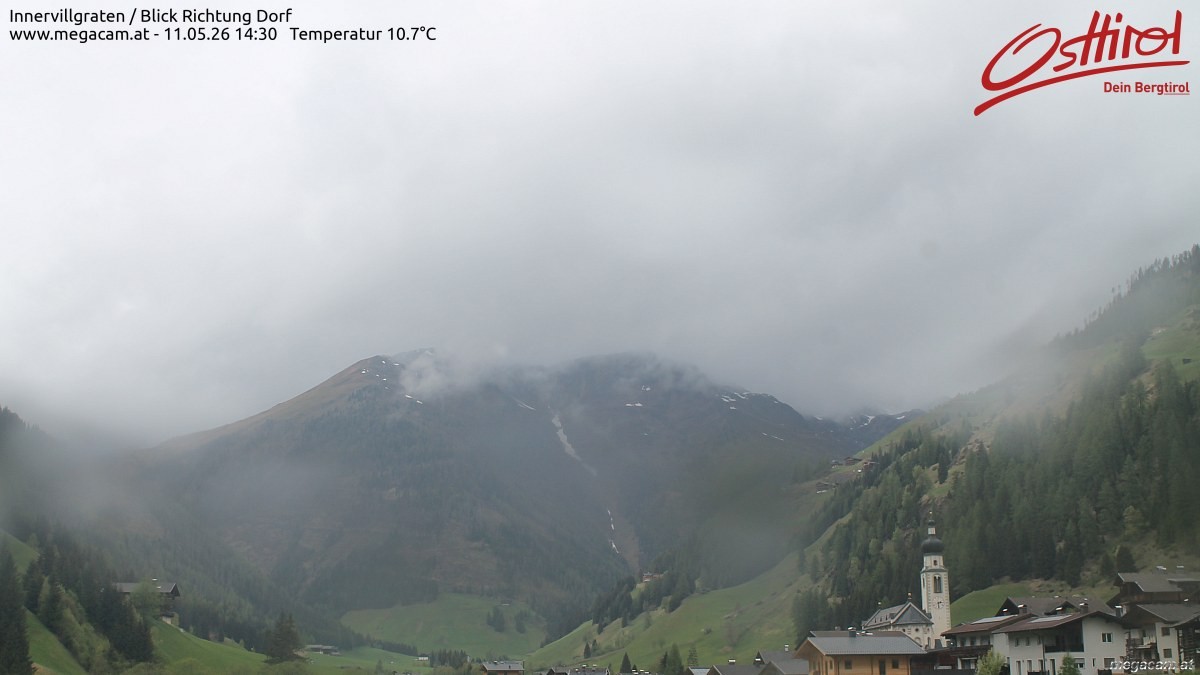 Archived image Webcam Innervillgraten - East Tyrol