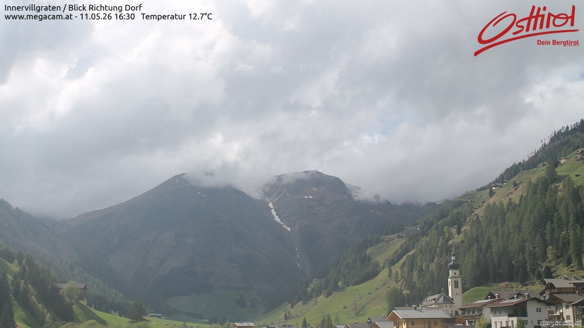 Archived image Webcam Innervillgraten - East Tyrol