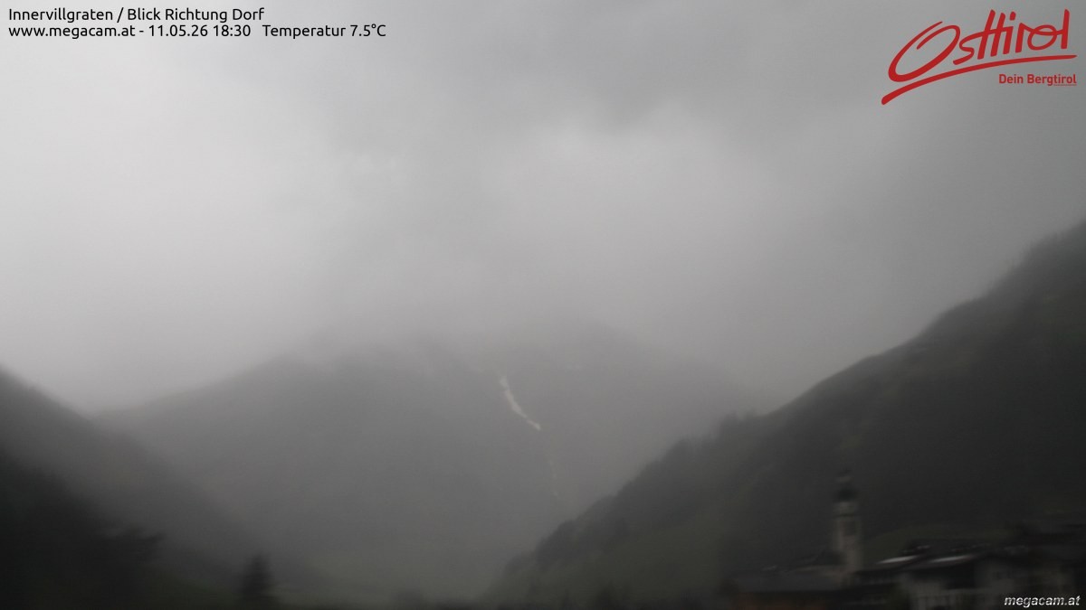 Archived image Webcam Innervillgraten - East Tyrol