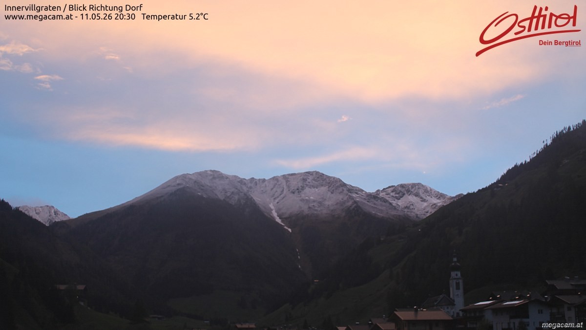 Archived image Webcam Innervillgraten - East Tyrol