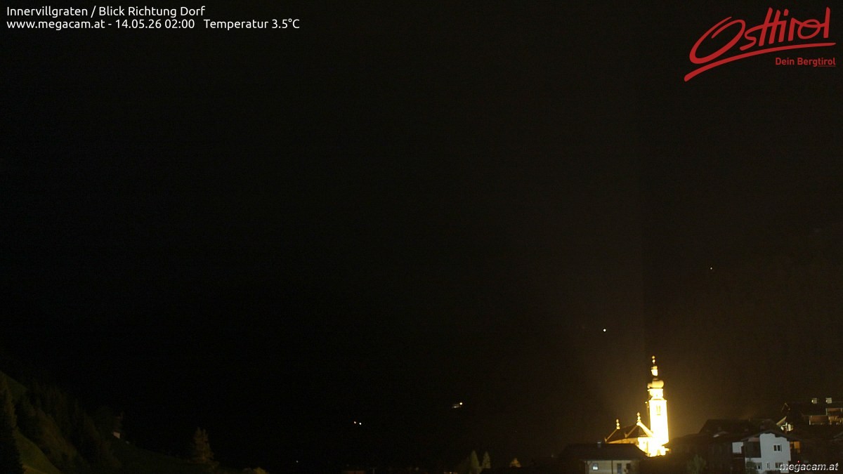 Archived image Webcam Innervillgraten - East Tyrol