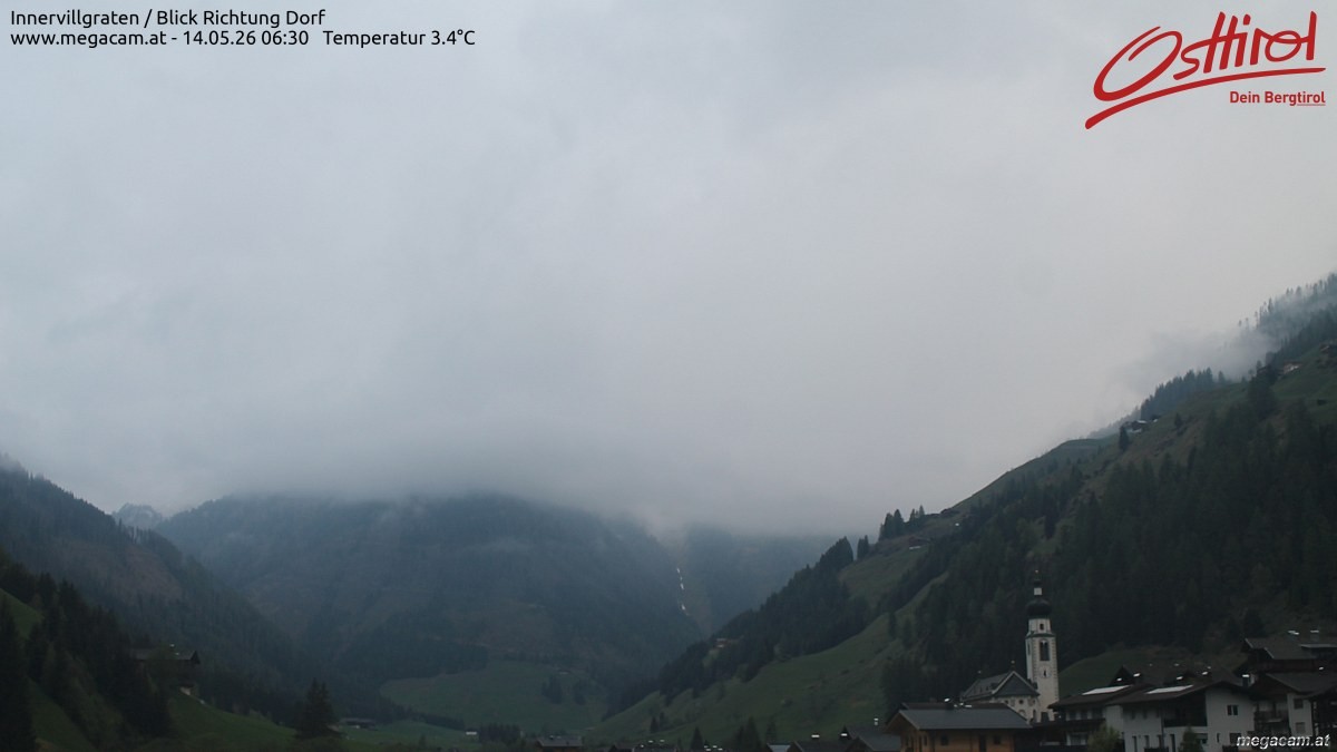 Archived image Webcam Innervillgraten - East Tyrol