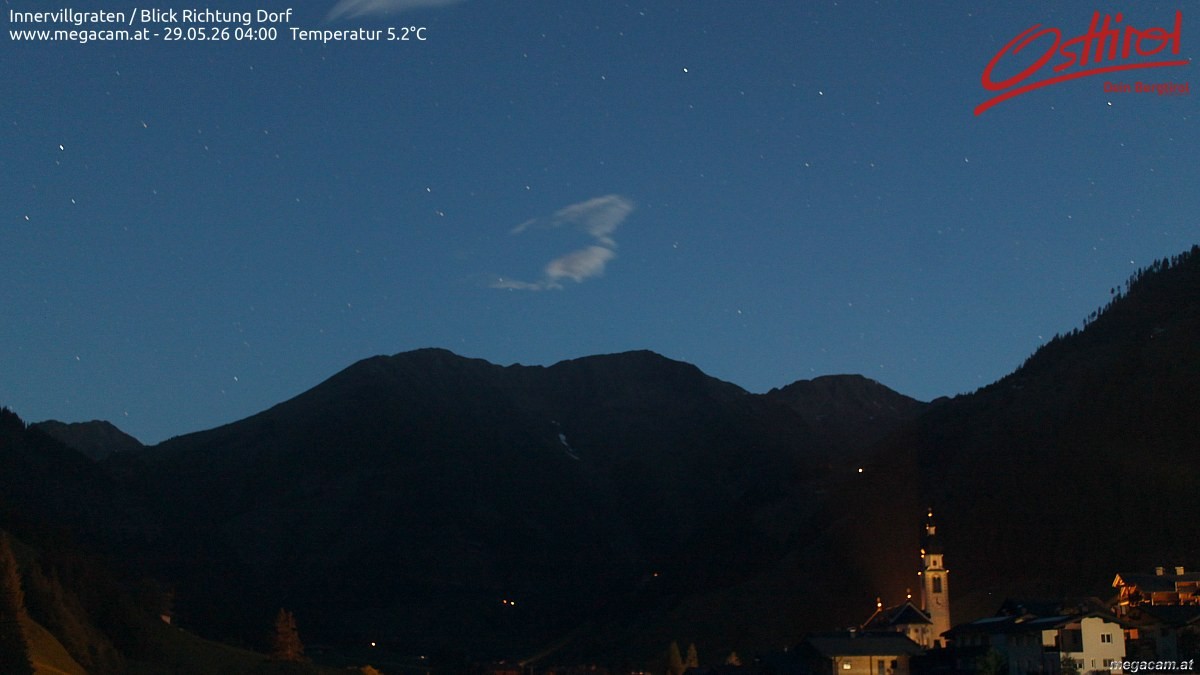 Archived image Webcam Innervillgraten - East Tyrol