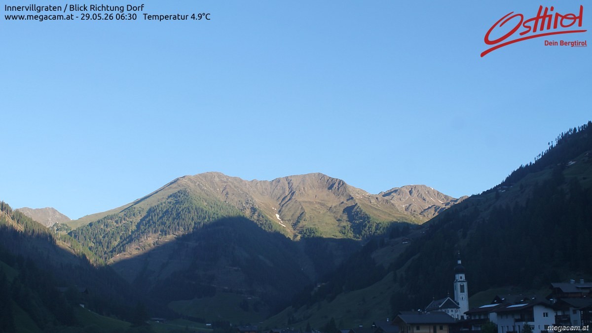 Archived image Webcam Innervillgraten - East Tyrol