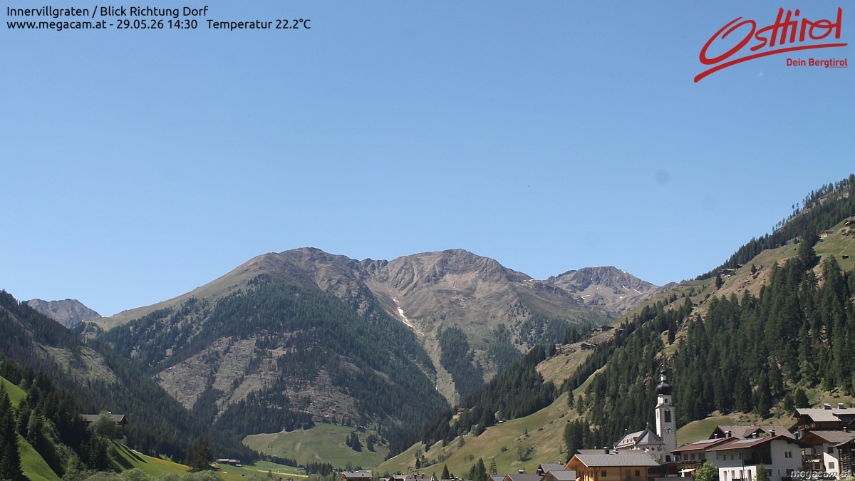 Archived image Webcam Innervillgraten - East Tyrol