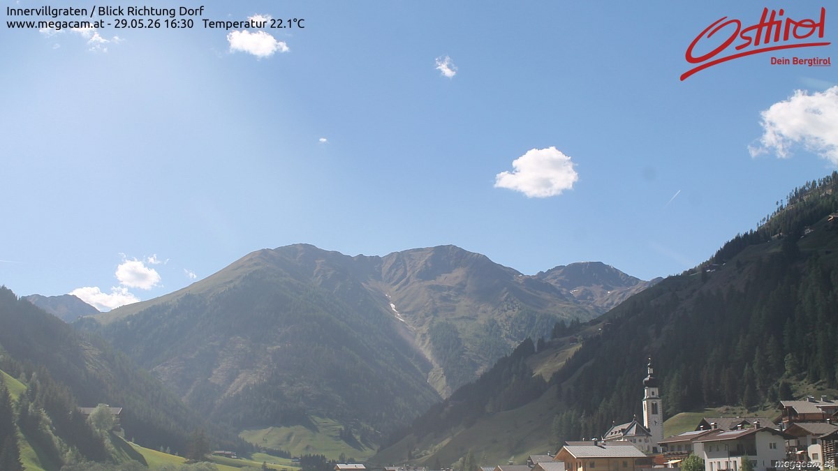Archived image Webcam Innervillgraten - East Tyrol