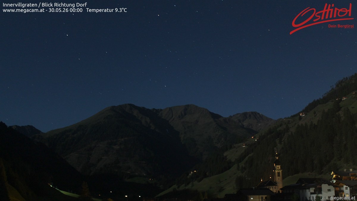 Archiv Foto Webcam Blick Richtung Innervillgraten