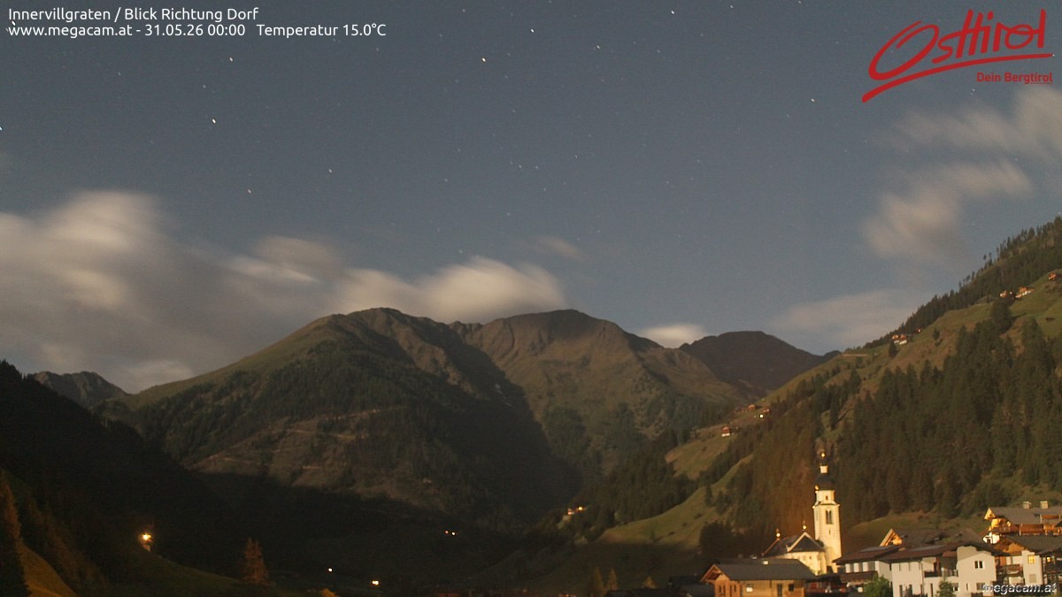 Archiv Foto Webcam Blick Richtung Innervillgraten