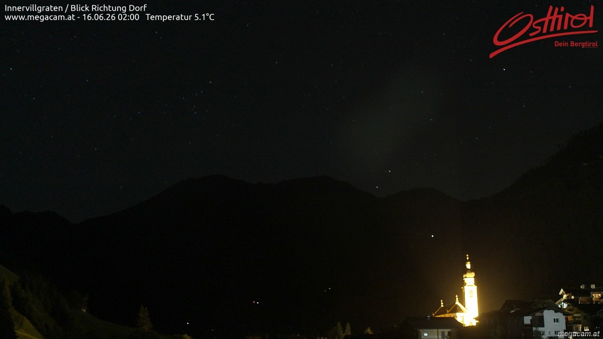 Archiv Foto Webcam Blick Richtung Innervillgraten