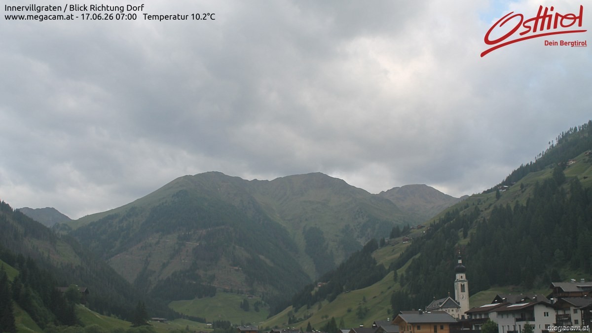 Archived image Webcam Innervillgraten - East Tyrol