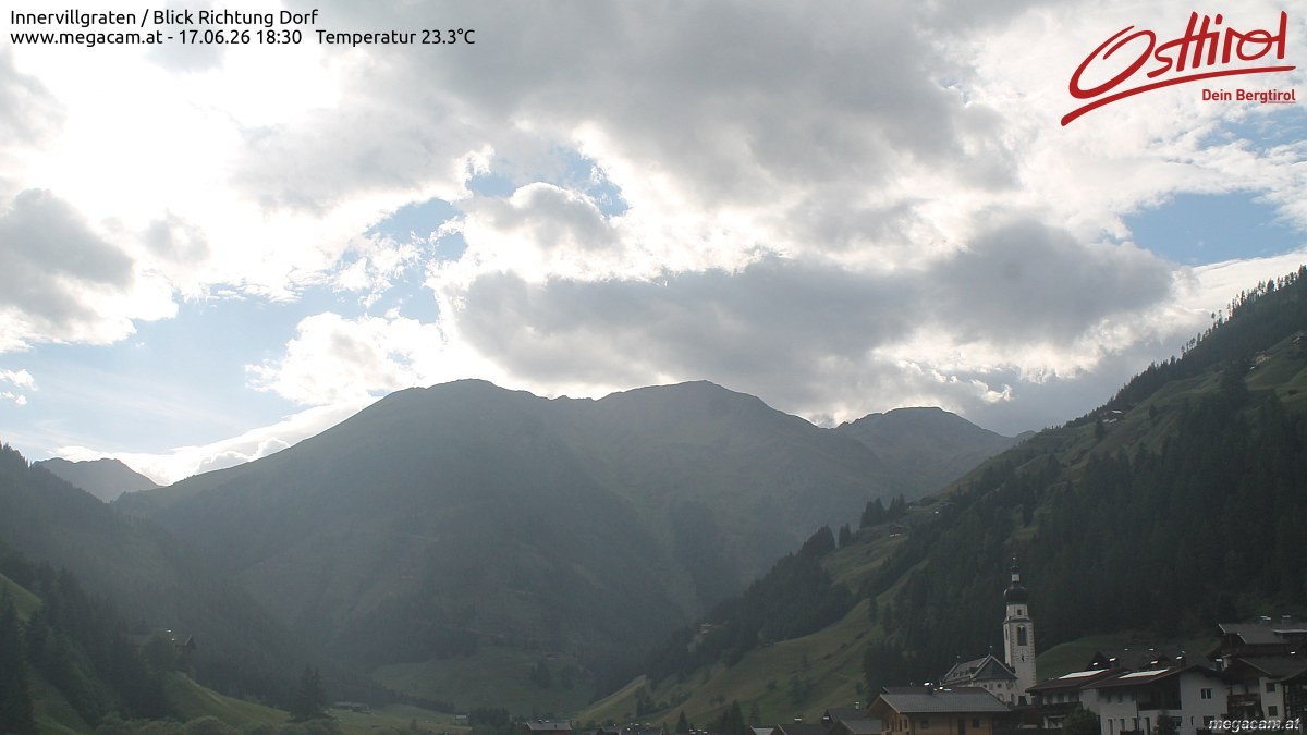 Archived image Webcam Innervillgraten - East Tyrol