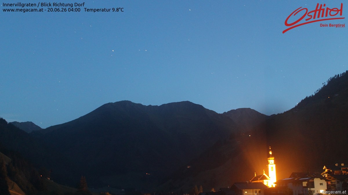 Archived image Webcam Innervillgraten - East Tyrol