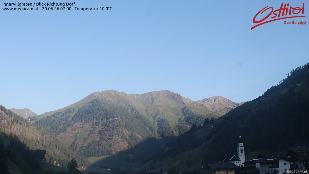 Archived image Webcam Innervillgraten - East Tyrol
