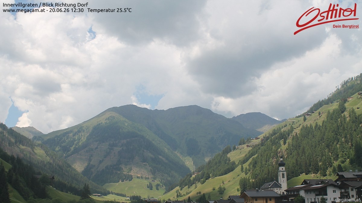 Archived image Webcam Innervillgraten - East Tyrol