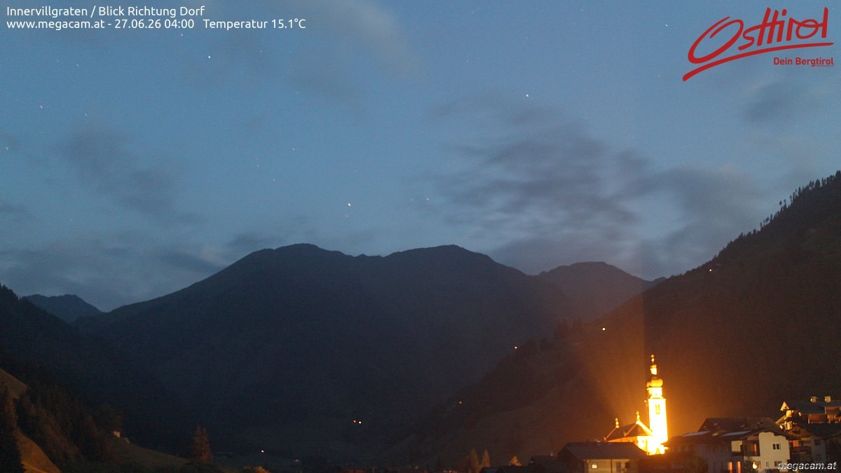 Archived image Webcam Innervillgraten - East Tyrol