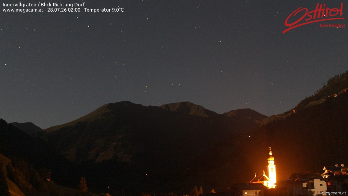 Archived image Webcam Innervillgraten - East Tyrol