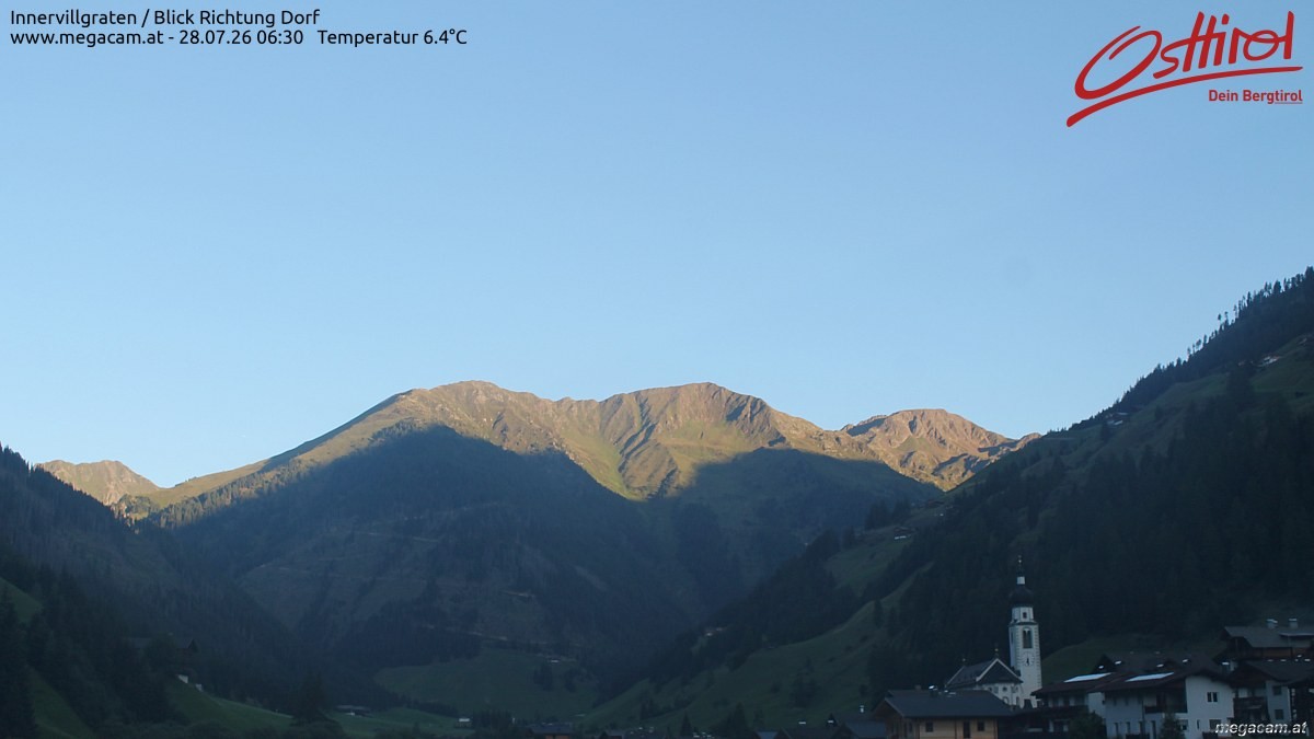 Archived image Webcam Innervillgraten - East Tyrol