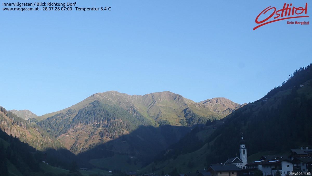 Archived image Webcam Innervillgraten - East Tyrol