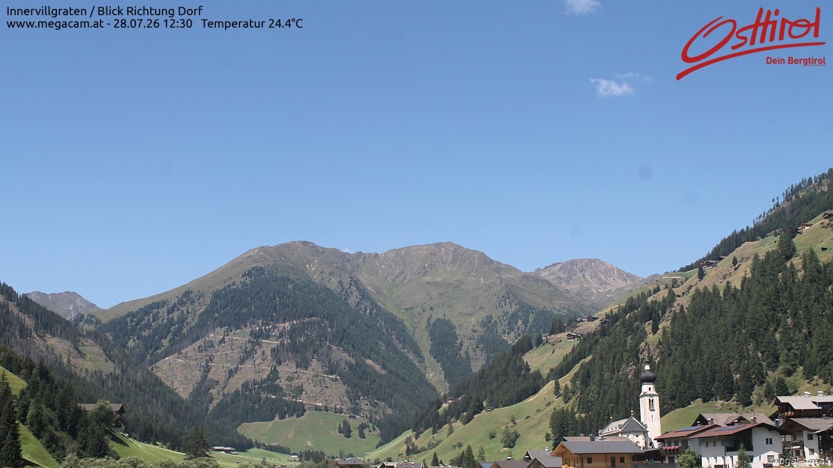 Archived image Webcam Innervillgraten - East Tyrol