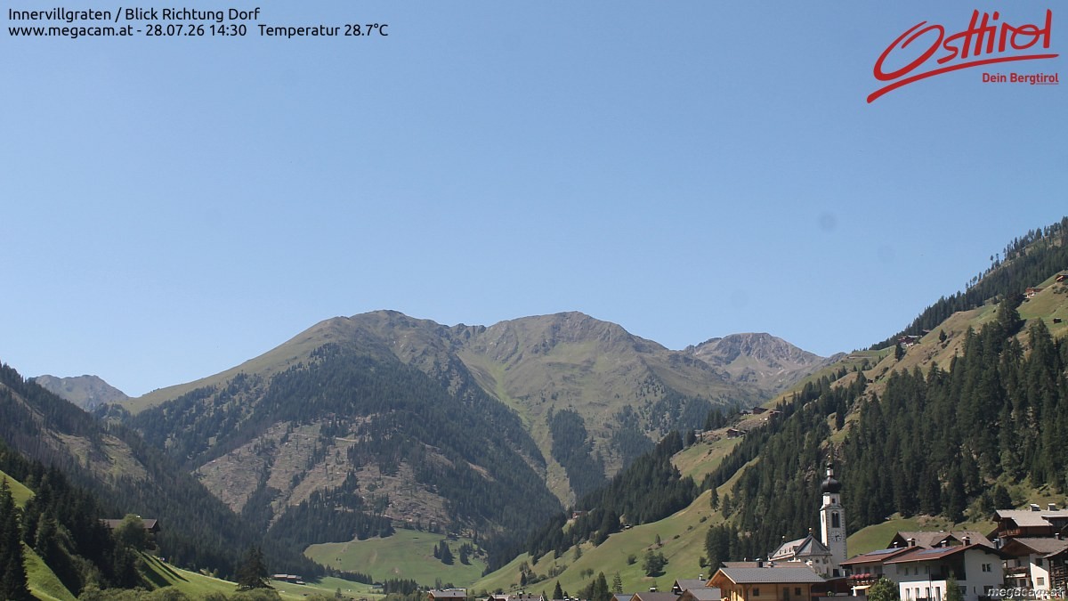 Archived image Webcam Innervillgraten - East Tyrol
