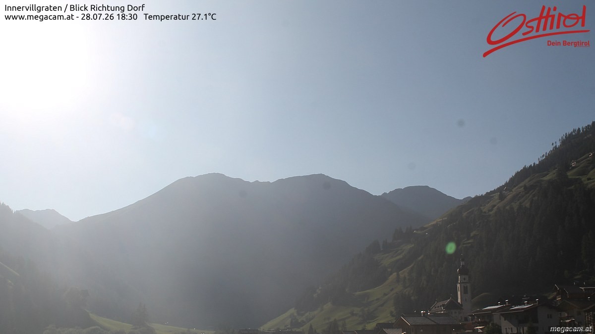 Archived image Webcam Innervillgraten - East Tyrol