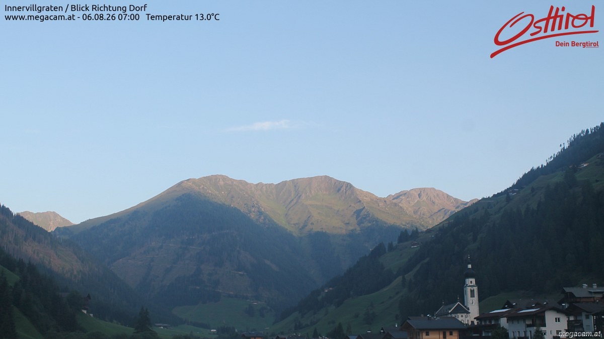 Archived image Webcam Innervillgraten - East Tyrol