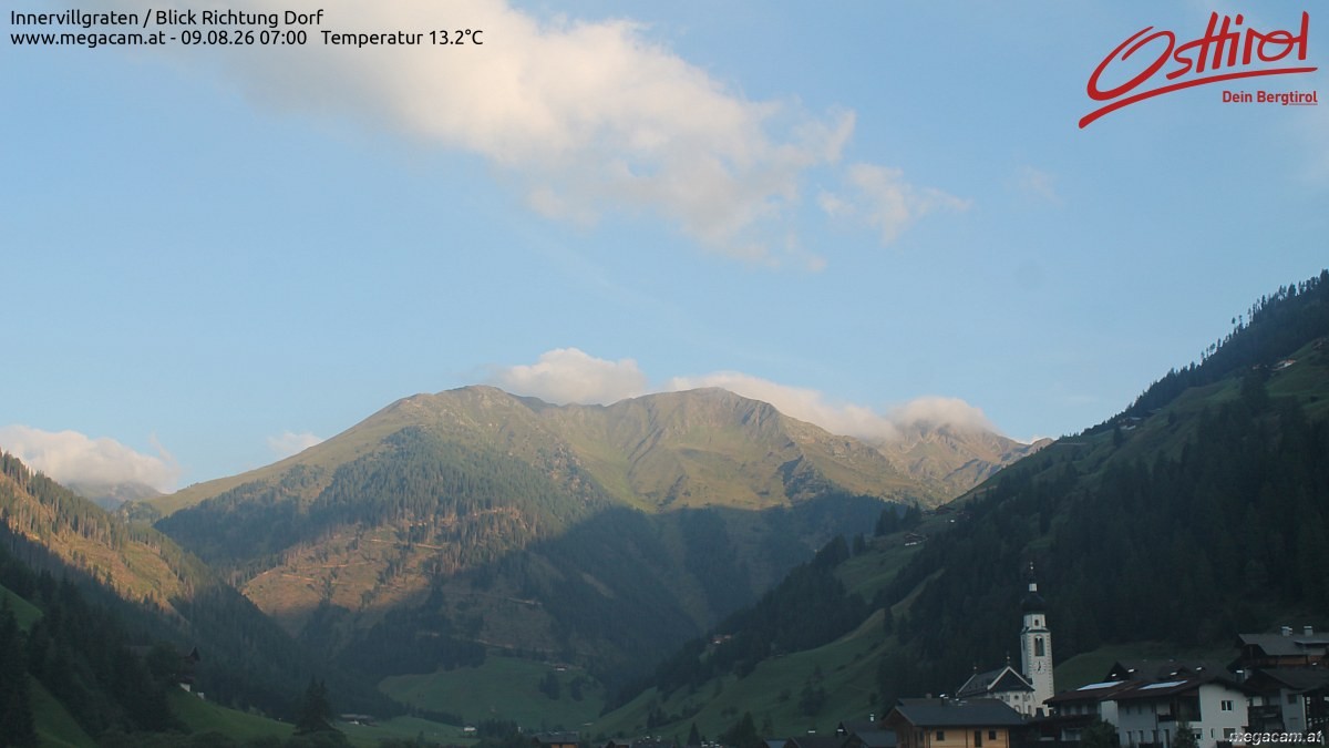 Archived image Webcam Innervillgraten - East Tyrol
