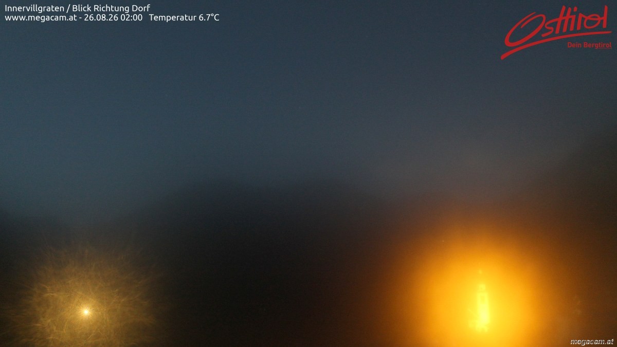 Archiv Foto Webcam Blick Richtung Innervillgraten
